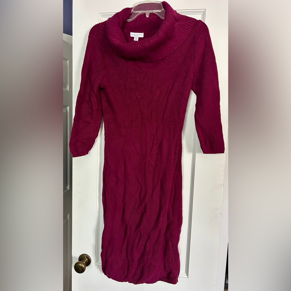 Liz Lange Women's Dress in Rich Magenta
